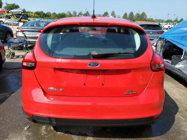 1FADP3K25GL283300 - 2016 FORD FOCUS SE RED photo 6