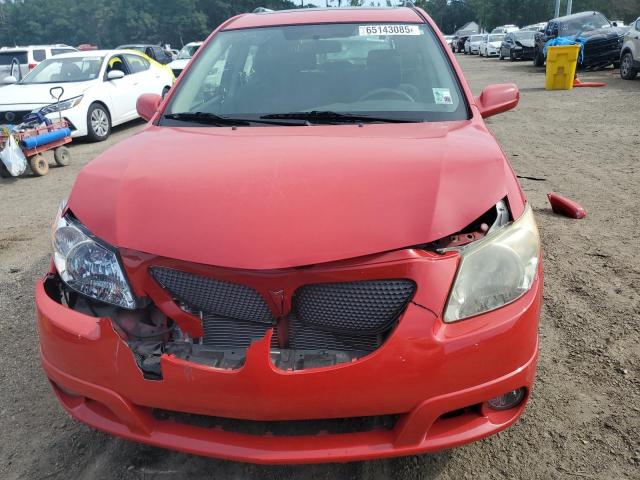 5Y2SL63835Z406099 - 2005 PONTIAC VIBE 红色 照片 5