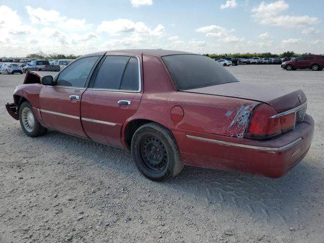 2MEFM75W4YX690951 - 2000 MERCURY GRAND MARQ LS BURGUNDY photo 2