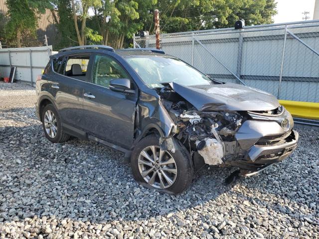 2T3DFREVXJW846724 - 2018 TOYOTA RAV4 LIMITED Gris photo 4