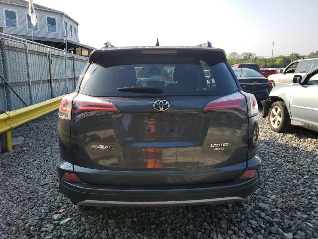 2T3DFREVXJW846724 - 2018 TOYOTA RAV4 LIMITED Gris photo 6