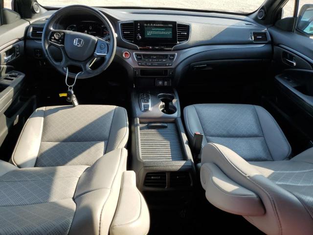 5FNYF7H5XMB006289 - 2021 HONDA PASSPORT EXL MAROON photo 8