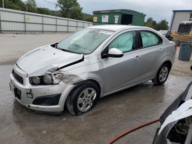 1G1JA5SH6D4184482 - 2013 CHEVROLET SONIC LS SILVER photo 1