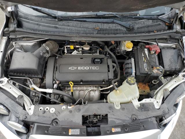 1G1JA5SH6D4184482 - 2013 CHEVROLET SONIC LS SILVER photo 11