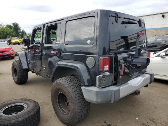 1J8GA59108L503888 - 2008 JEEP WRANGLER SAHARA BLACK photo 2