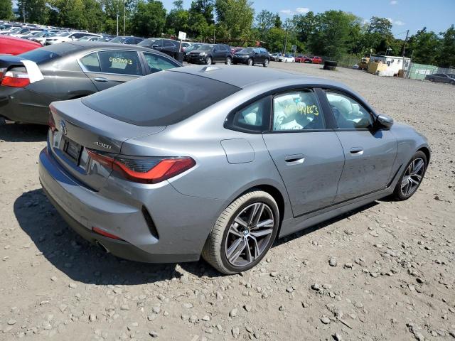 WBA73AV00PFN00135 - 2023 BMW 430XI GRAN COUPE GRAY photo 3