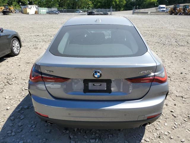 WBA73AV00PFN00135 - 2023 BMW 430XI GRAN COUPE GRAY photo 6