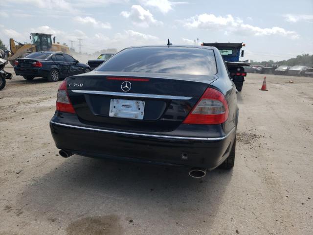 WDBUF56X37B100155 - 2007 MERCEDES-BENZ E 350 BLACK photo 6