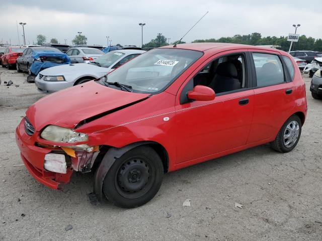 KL1TD66616B626399 - 2006 CHEVROLET AVEO BASE Qırmızı foto 1