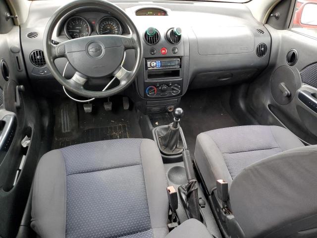 KL1TD66616B626399 - 2006 CHEVROLET AVEO BASE Qırmızı foto 8