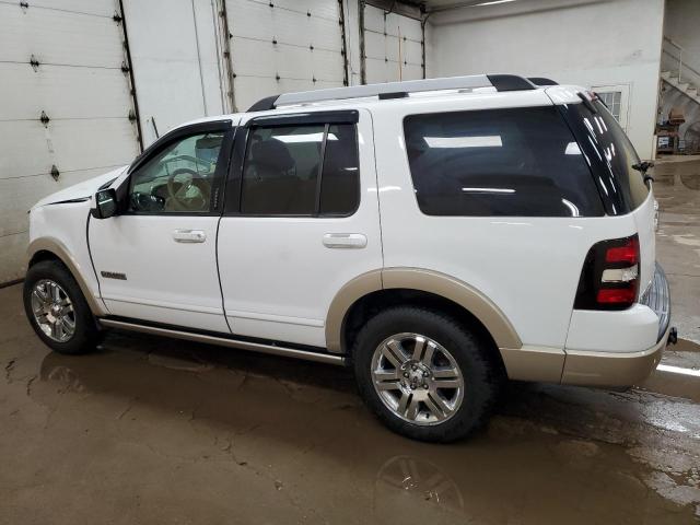 1FMEU74E37UA79414 - 2007 FORD EXPLORER EDDIE BAUER WHITE photo 2