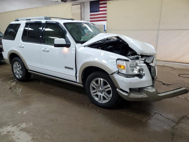 1FMEU74E37UA79414 - 2007 FORD EXPLORER EDDIE BAUER WHITE photo 4