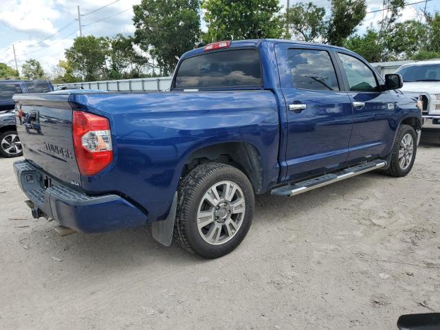 5TFGY5F18EX156242 - 2014 TOYOTA TUNDRA CREWMAX PLATINUM 蓝色 照片 3
