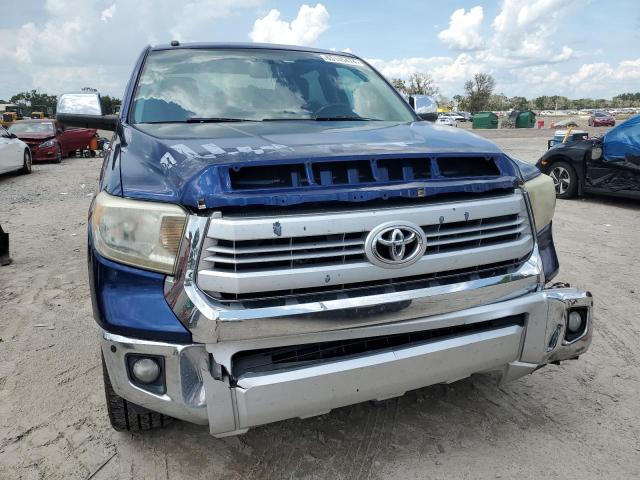 5TFGY5F18EX156242 - 2014 TOYOTA TUNDRA CREWMAX PLATINUM 蓝色 照片 5