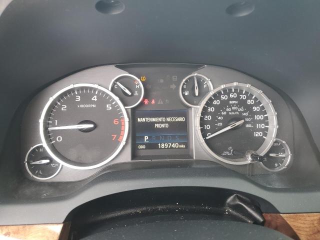 5TFGY5F18EX156242 - 2014 TOYOTA TUNDRA CREWMAX PLATINUM 蓝色 照片 9