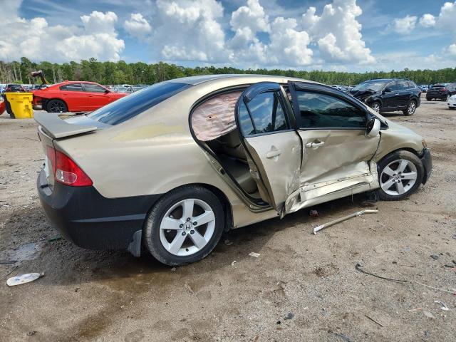 1HGFA16877L094169 - 2007 HONDA CIVIC EX GOLD photo 3