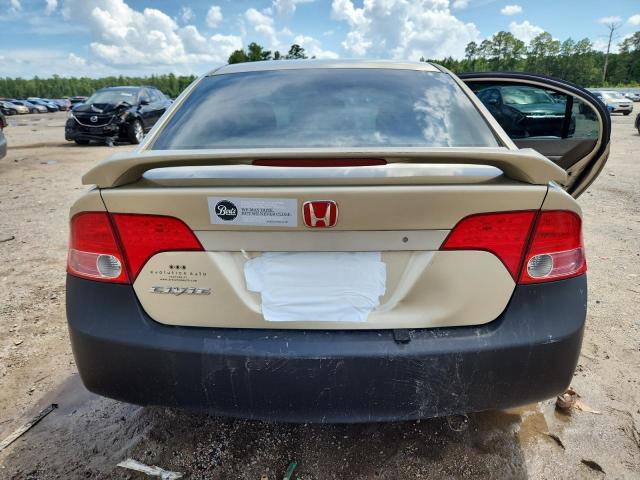 1HGFA16877L094169 - 2007 HONDA CIVIC EX GOLD photo 6