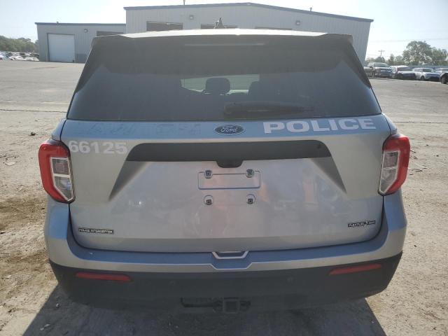 1FM5K8AB5PGA79824 - 2023 FORD EXPLORER POLICE INTERCEPTOR 银色 照片 6
