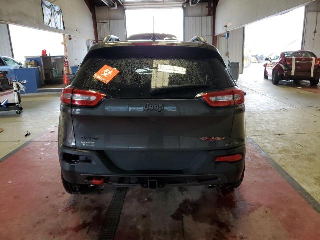 1C4PJMBS0FW684720 - 2015 JEEP CHEROKEE TRAILHAWK CHARCOAL photo 6