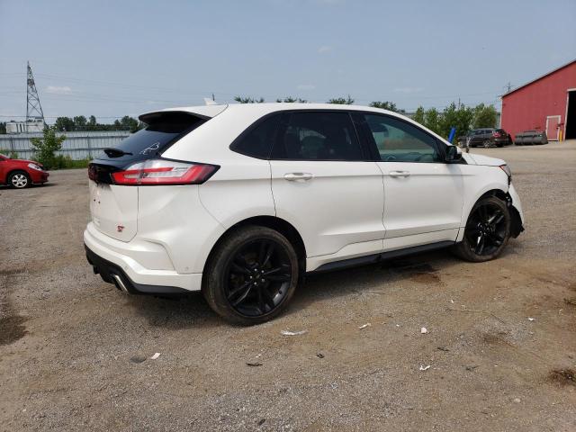 2FMPK4AP9KBB82970 - 2019 FORD EDGE ST WHITE photo 3