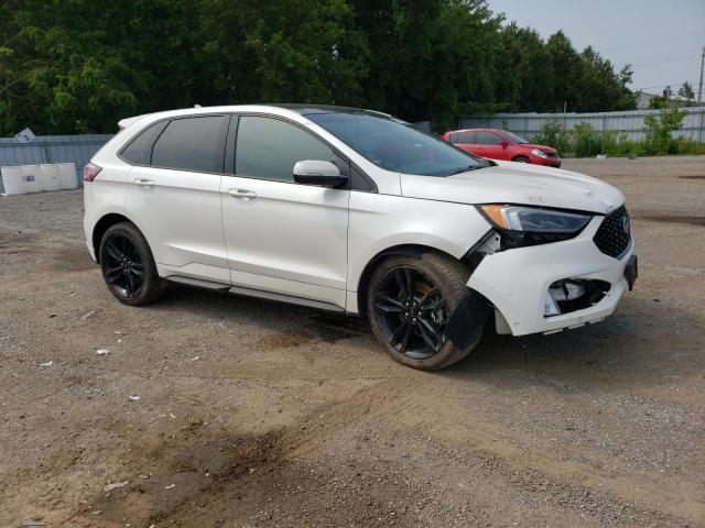 2FMPK4AP9KBB82970 - 2019 FORD EDGE ST WHITE photo 4