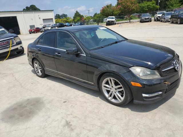 WDDGF4HB4DA774011 - 2013 MERCEDES-BENZ C 250 BLACK photo 4