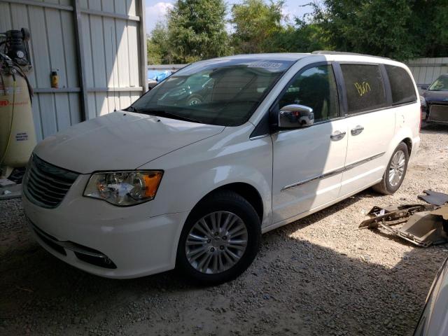 2C4RC1CG7CR175983 - 2012 CHRYSLER TOWN & COU TOURING L WHITE photo 1