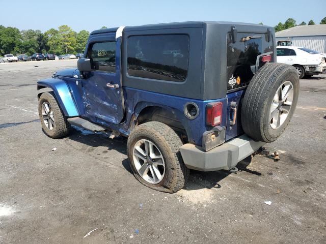 1J4AA5D19AL169087 - 2010 JEEP WRANGLER SAHARA BLUE photo 2