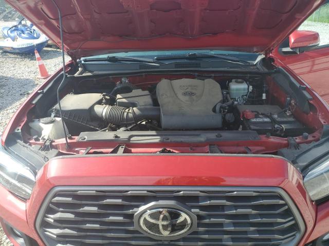 3TMDZ5BN3LM091778 - 2020 TOYOTA TACOMA DOUBLE CAB RED photo 11