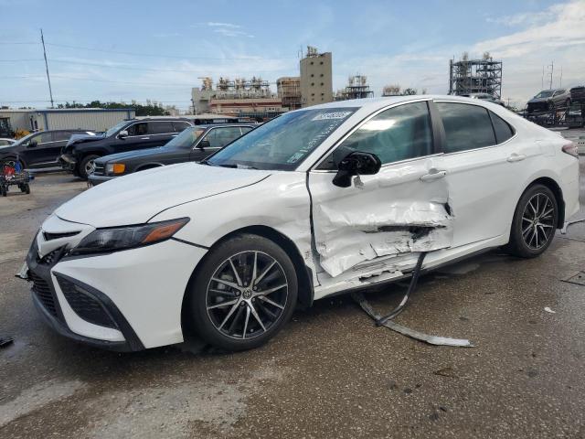 4T1T11AK2PU809899 - 2023 TOYOTA CAMRY SE NIGHT SHADE WHITE photo 1