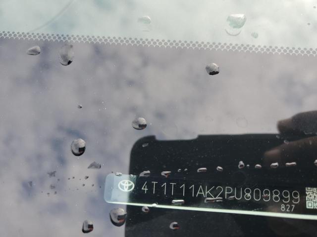 4T1T11AK2PU809899 - 2023 TOYOTA CAMRY SE NIGHT SHADE WHITE photo 12