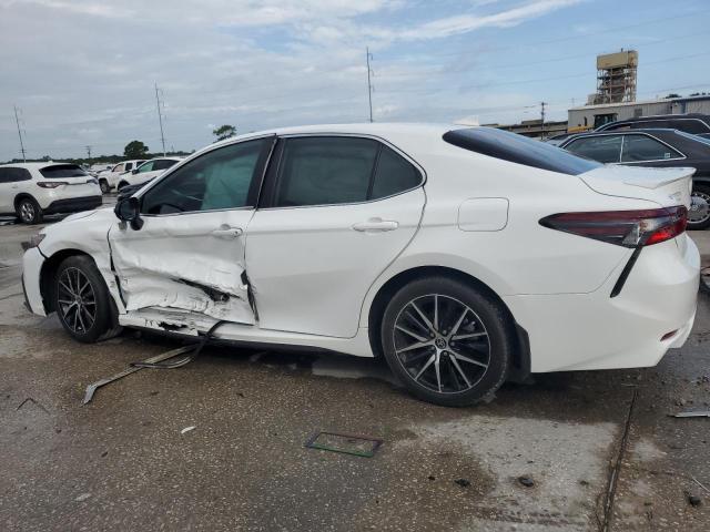4T1T11AK2PU809899 - 2023 TOYOTA CAMRY SE NIGHT SHADE WHITE photo 2