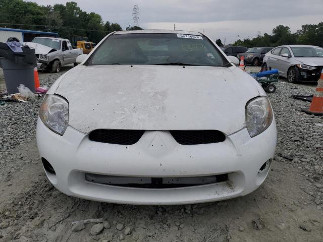 4A3AK24F68E033444 - 2008 MITSUBISHI ECLIPSE GS WHITE photo 5