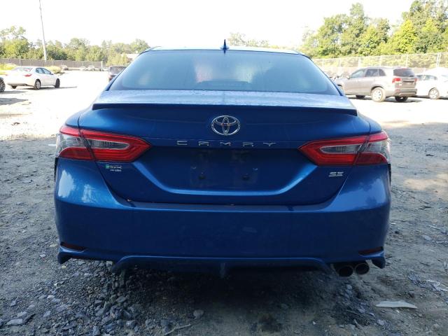 4T1G11AK2LU331480 - 2020 TOYOTA CAMRY SE BLUE photo 6