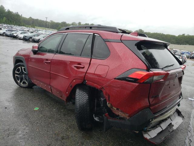 2T3J1RFV8LC070128 - 2020 TOYOTA RAV4 ADVENTURE RED photo 2