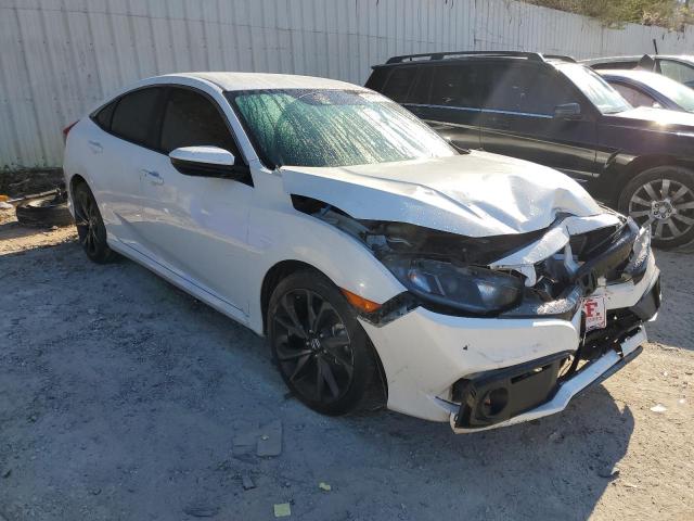 19XFC2F85LE005393 - 2020 HONDA CIVIC SPORT WHITE photo 1