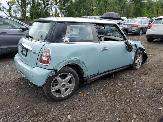 WMWSU3C57DT685816 - 2013 MINI COOPER BLUE photo 3