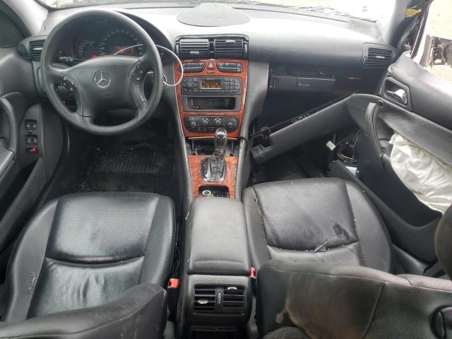 WDBRF61J13F350768 - 2003 MERCEDES-BENZ C 240 თეთრი ფოტო 8