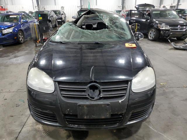 3VWEF71KX7M161828 - 2007 VOLKSWAGEN JETTA WOLFSBURG BLACK photo 5