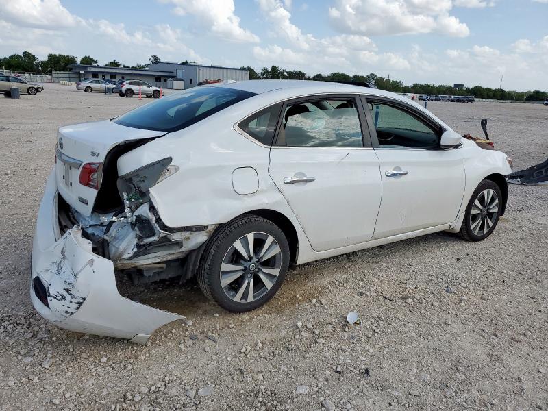 3N1AB7AP4KY408595 - 2019 NISSAN SENTRA S WHITE photo 3