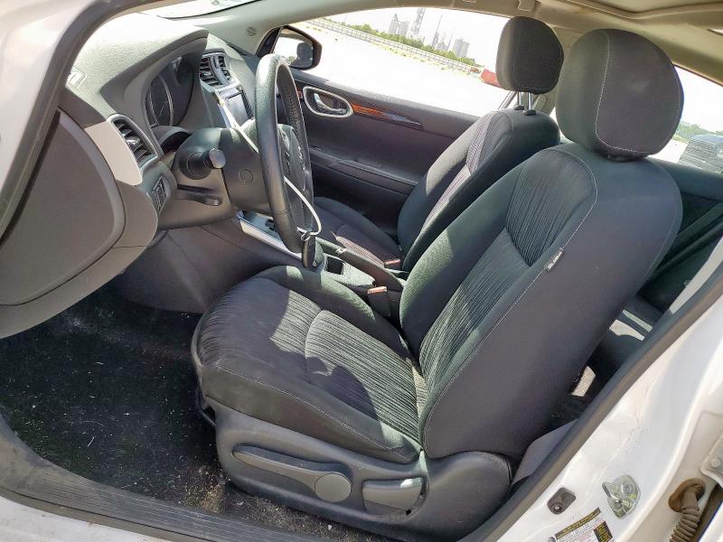 3N1AB7AP4KY408595 - 2019 NISSAN SENTRA S WHITE photo 7