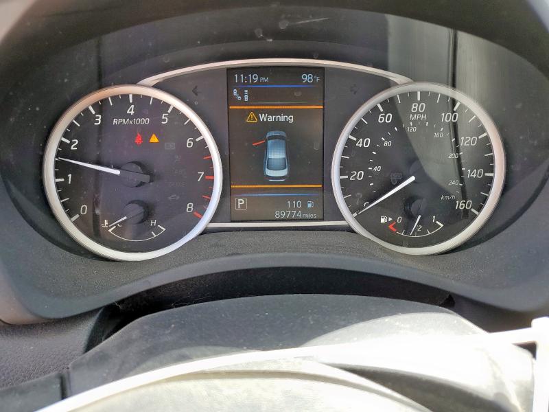 3N1AB7AP4KY408595 - 2019 NISSAN SENTRA S WHITE photo 9