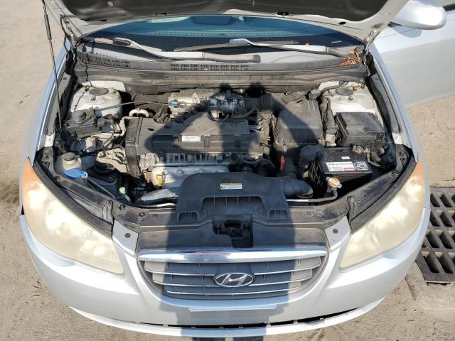 KMHDU46D59U589300 - 2009 HYUNDAI ELANTRA GLS GRAY photo 11