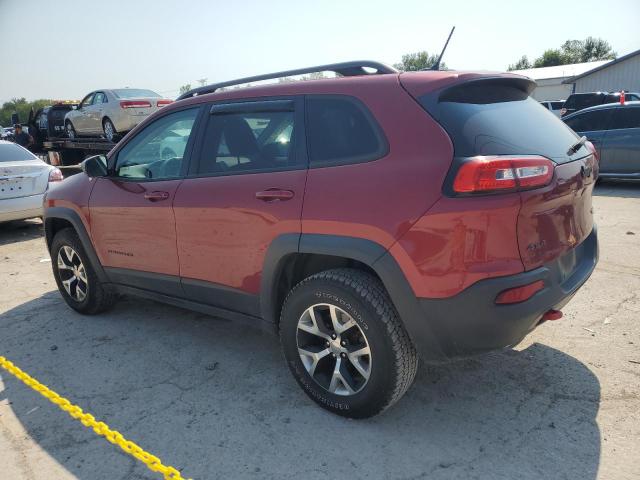 1C4PJMBS9FW786405 - 2015 JEEP CHEROKEE TRAILHAWK MAROON photo 2