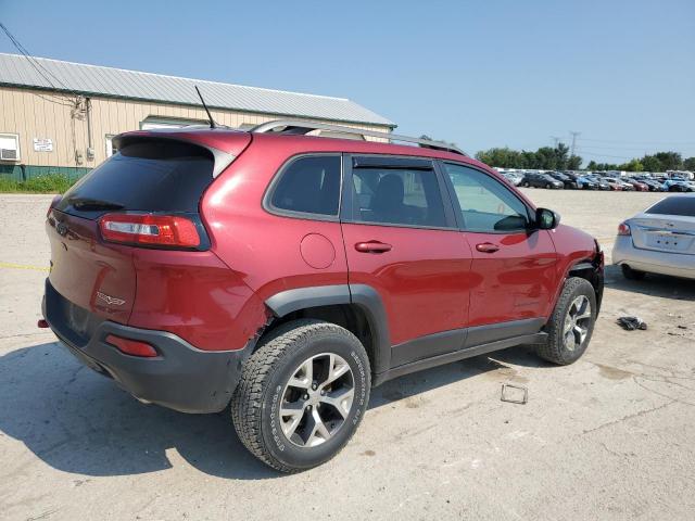 1C4PJMBS9FW786405 - 2015 JEEP CHEROKEE TRAILHAWK MAROON photo 3