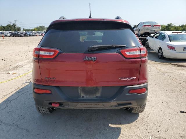 1C4PJMBS9FW786405 - 2015 JEEP CHEROKEE TRAILHAWK MAROON photo 6