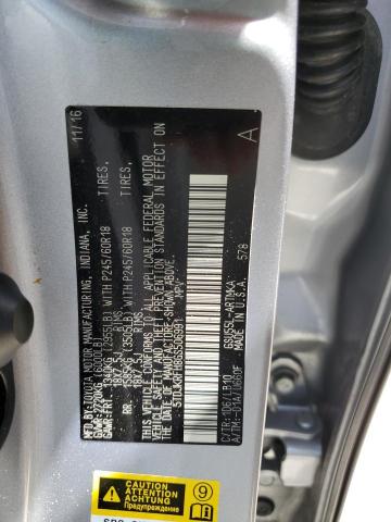 5TDJKRFH8GS506991 - 2016 TOYOTA HIGHLANDER XLE ვერცხლისფერი ფოტო 13