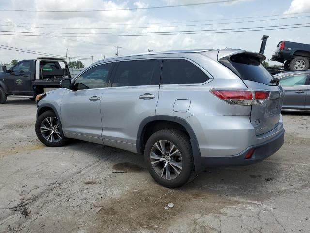 5TDJKRFH8GS506991 - 2016 TOYOTA HIGHLANDER XLE ვერცხლისფერი ფოტო 2