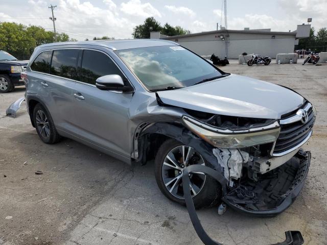 5TDJKRFH8GS506991 - 2016 TOYOTA HIGHLANDER XLE ვერცხლისფერი ფოტო 4