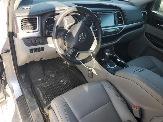 5TDJKRFH8GS506991 - 2016 TOYOTA HIGHLANDER XLE SILVER photo 8